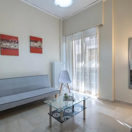Neos Kosmos Metro St 1 Bedrm 3 Pers Flat By Mps * Athens